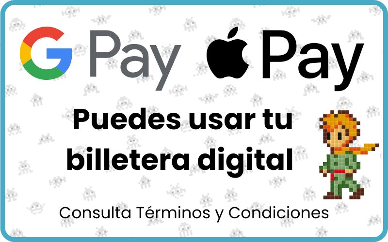 Metodos de Pago Google Pay y Apple Pay
